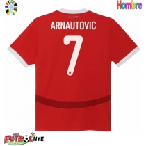 Camiseta Austria Marko Arnautovic #7 Primera Equipación Eurocopa 2024 manga corta